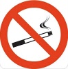 Verboden te Roken Sticker